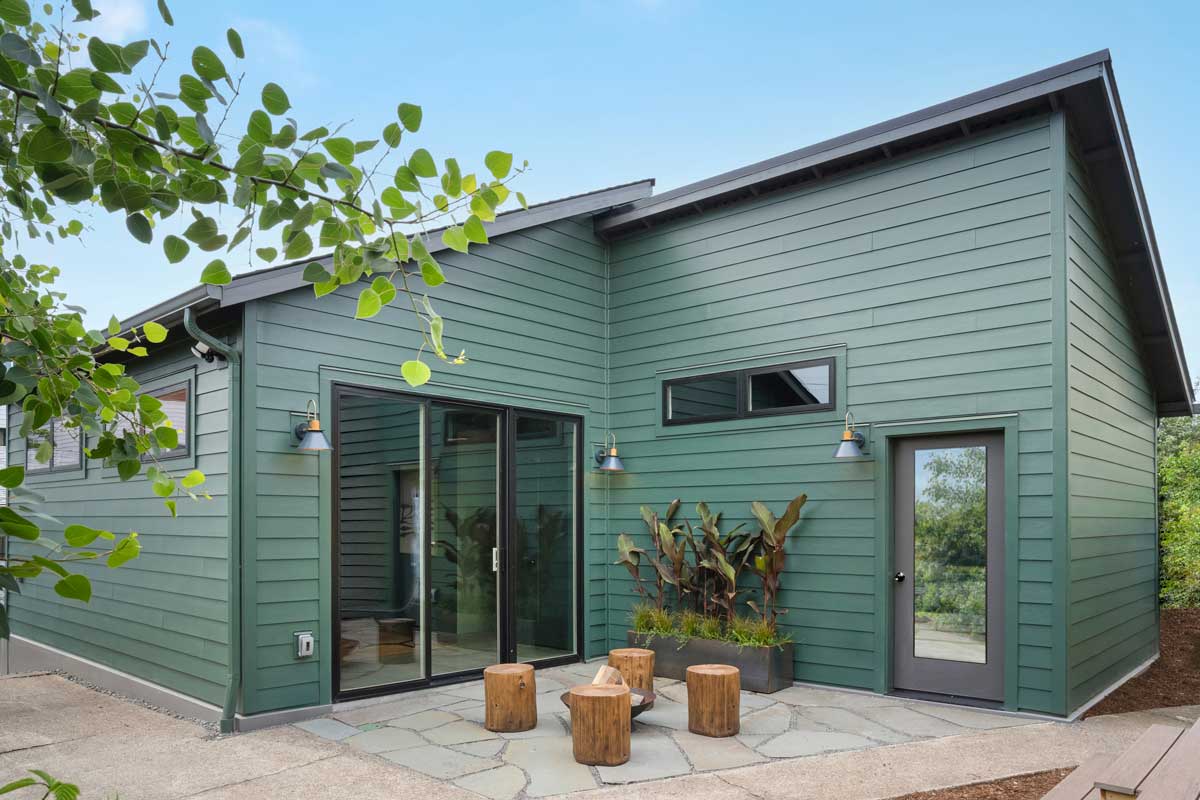 exterior of a free standing ADU in Portland
